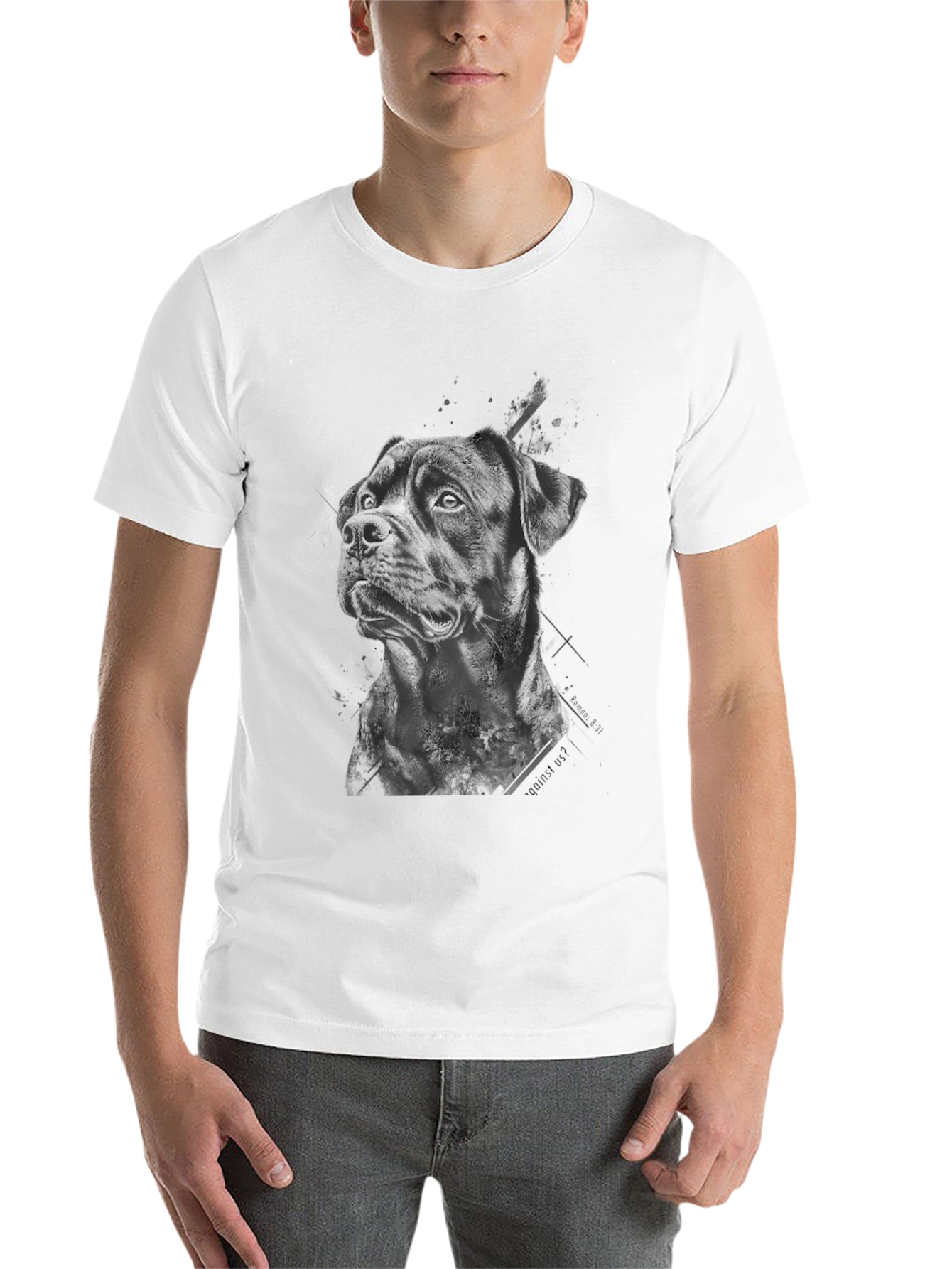 Black Dog Graphic T-Shirt - Black view 14