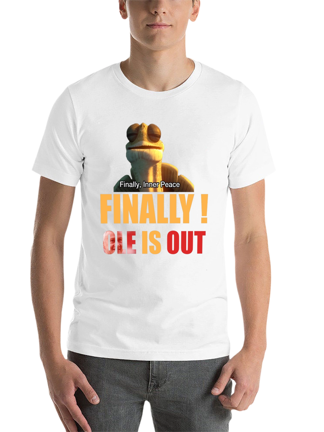 Black Finally Inner Peace Tee - Ole Out! view 14