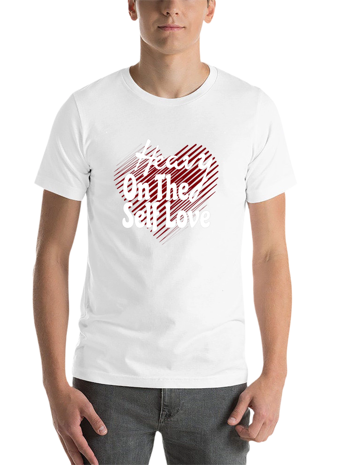 Black Heavy On The Self Love Graphic Tee - Black view 14
