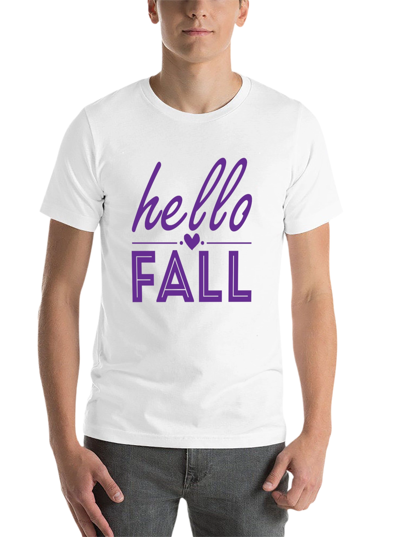 Black Hello Fall Graphic Tee view 14