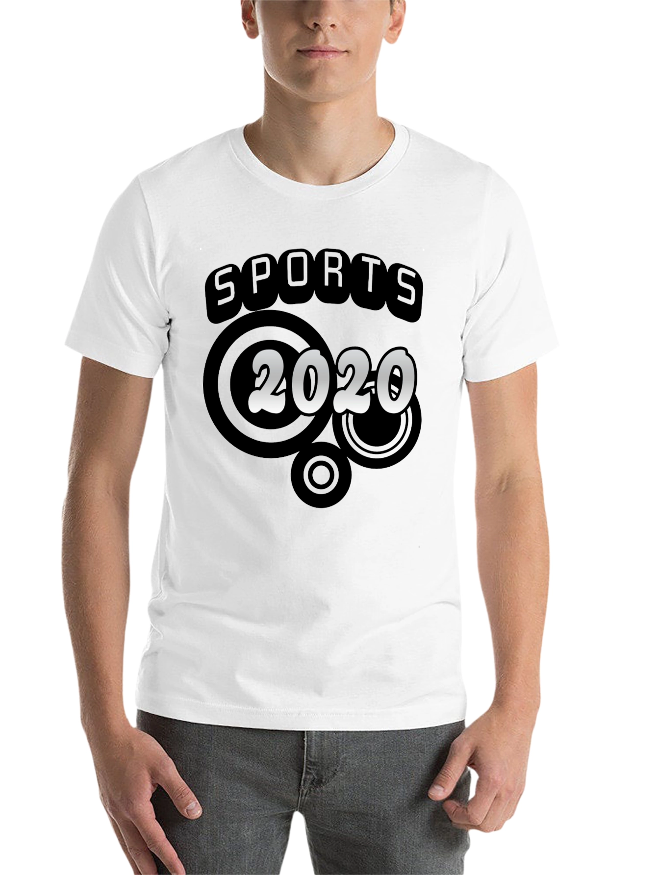 Black Sports 2020 Graphic T-Shirt view 14