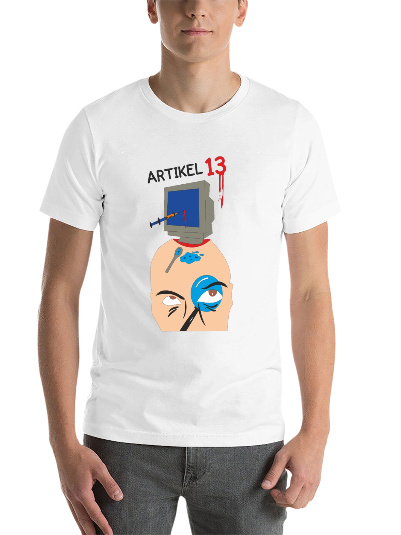 Black Artikel 13 Graphic T-Shirt view 14