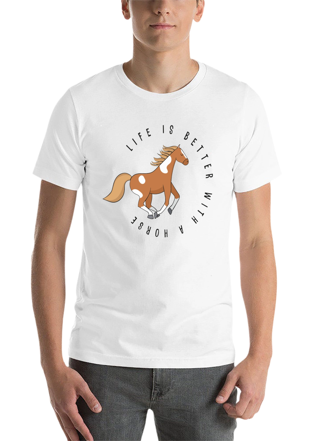 Black Life is Better with a Horse T-Shirt view 14