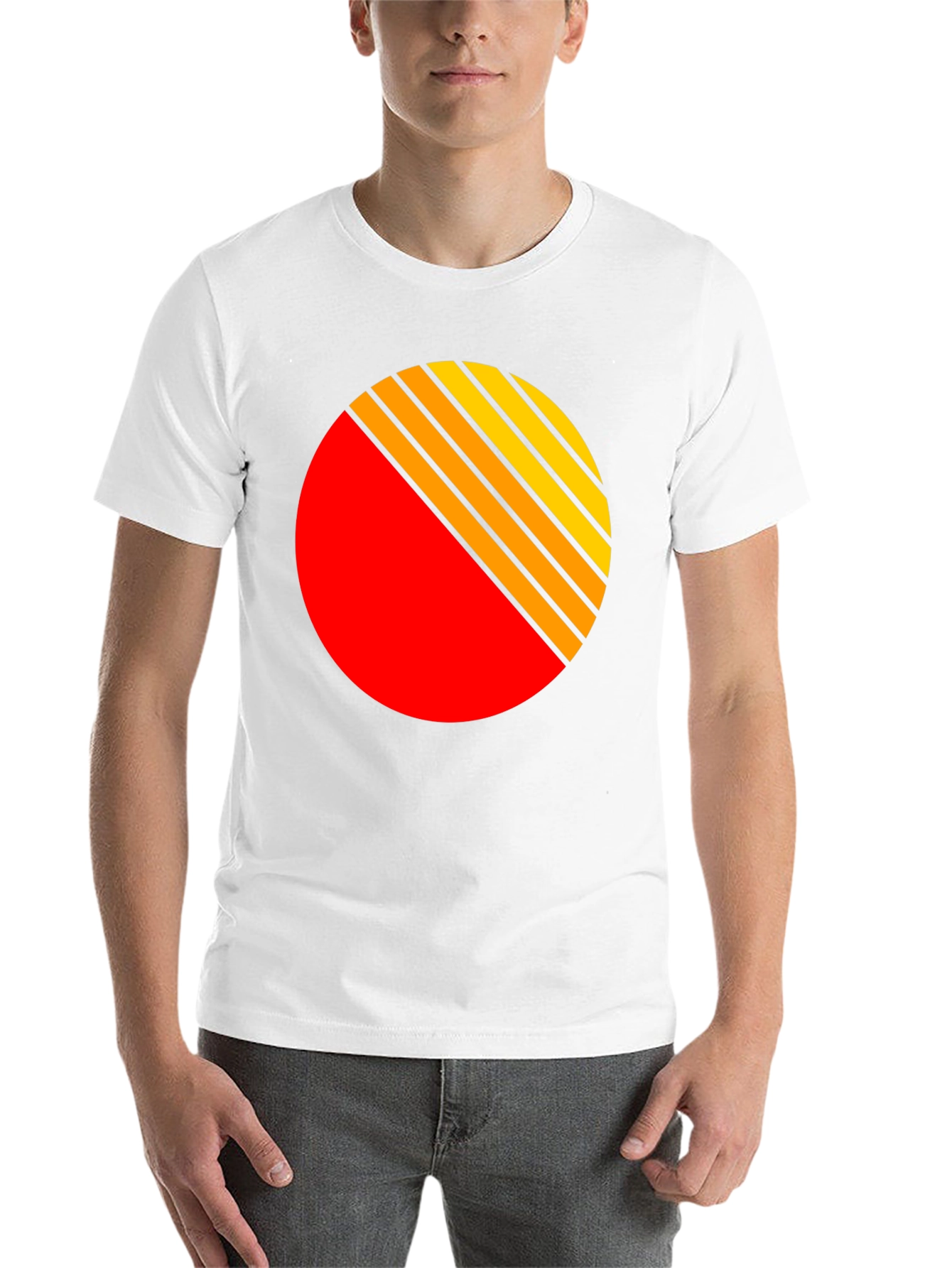 Black Retro Sunset T-Shirt - Vintage Style Graphic Tee view 14