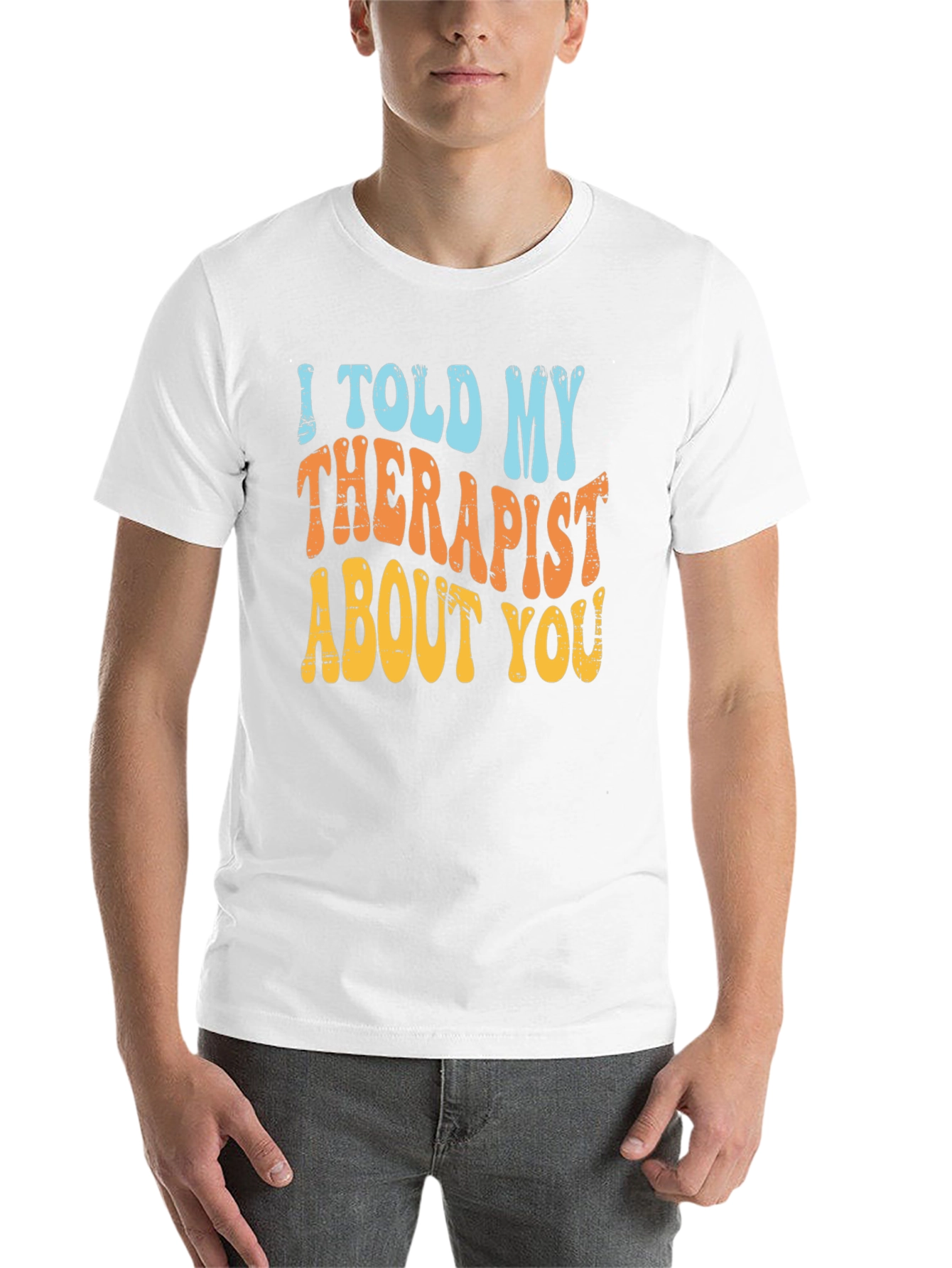 Black Therapist Humor T-Shirt view 14