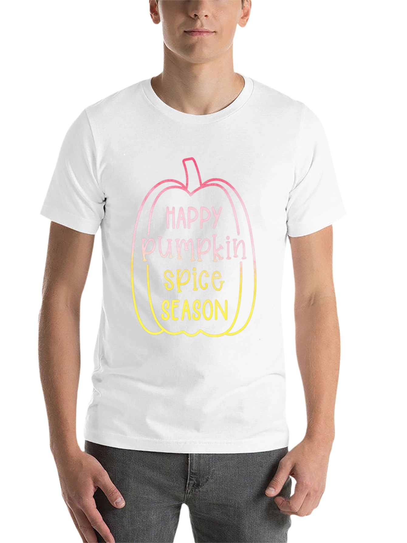Black Happy Pumpkin Spice Season T-Shirt view 14