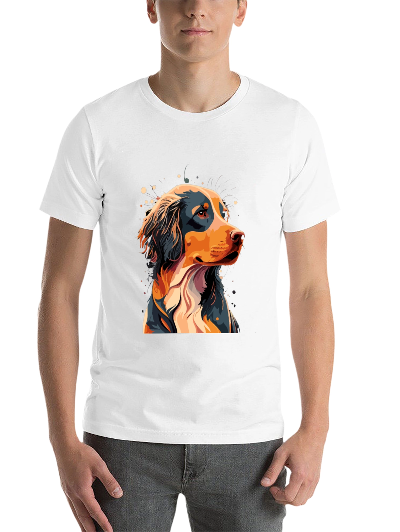 Black Dog Graphic Tee - Black T-Shirt view 14
