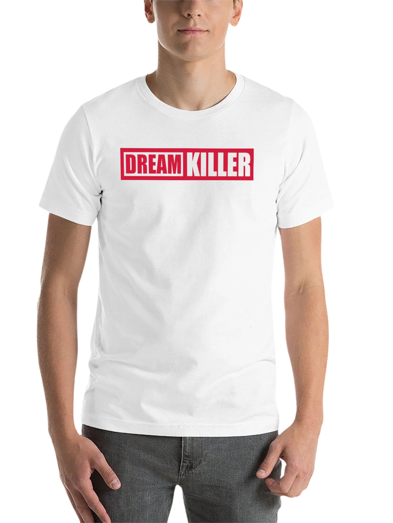 Black Dream Killer Graphic Tee - Bold Statement Shirt view 14