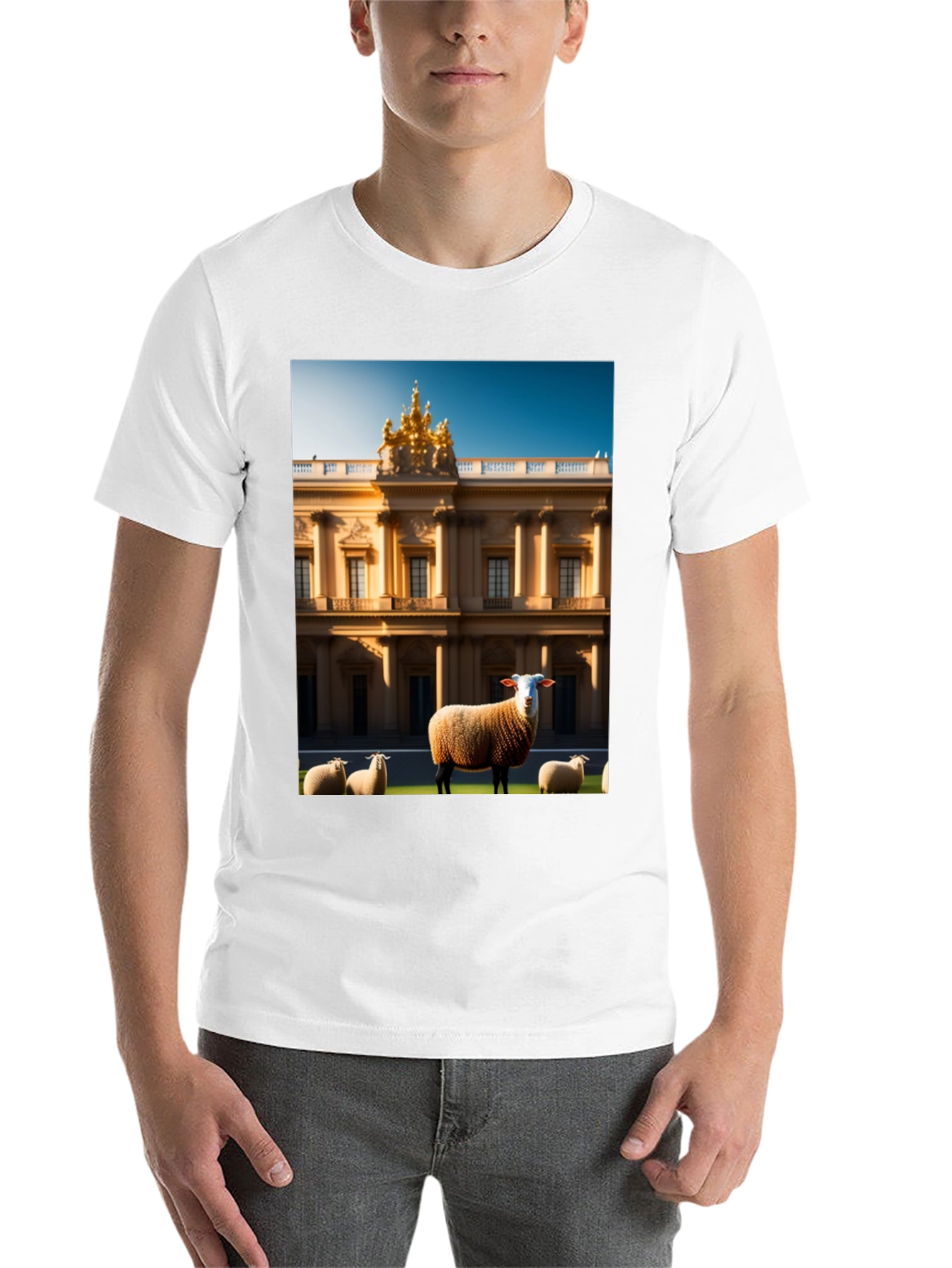 Black Sheep and Mansion Graphic Tee view 14