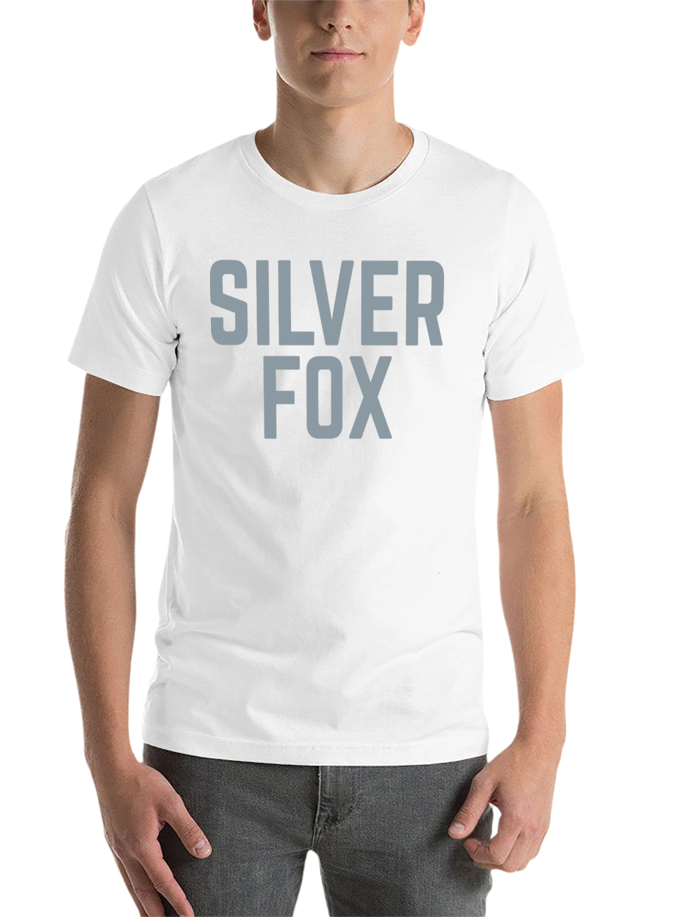 Black Silver Fox Graphic Tee - Black view 14