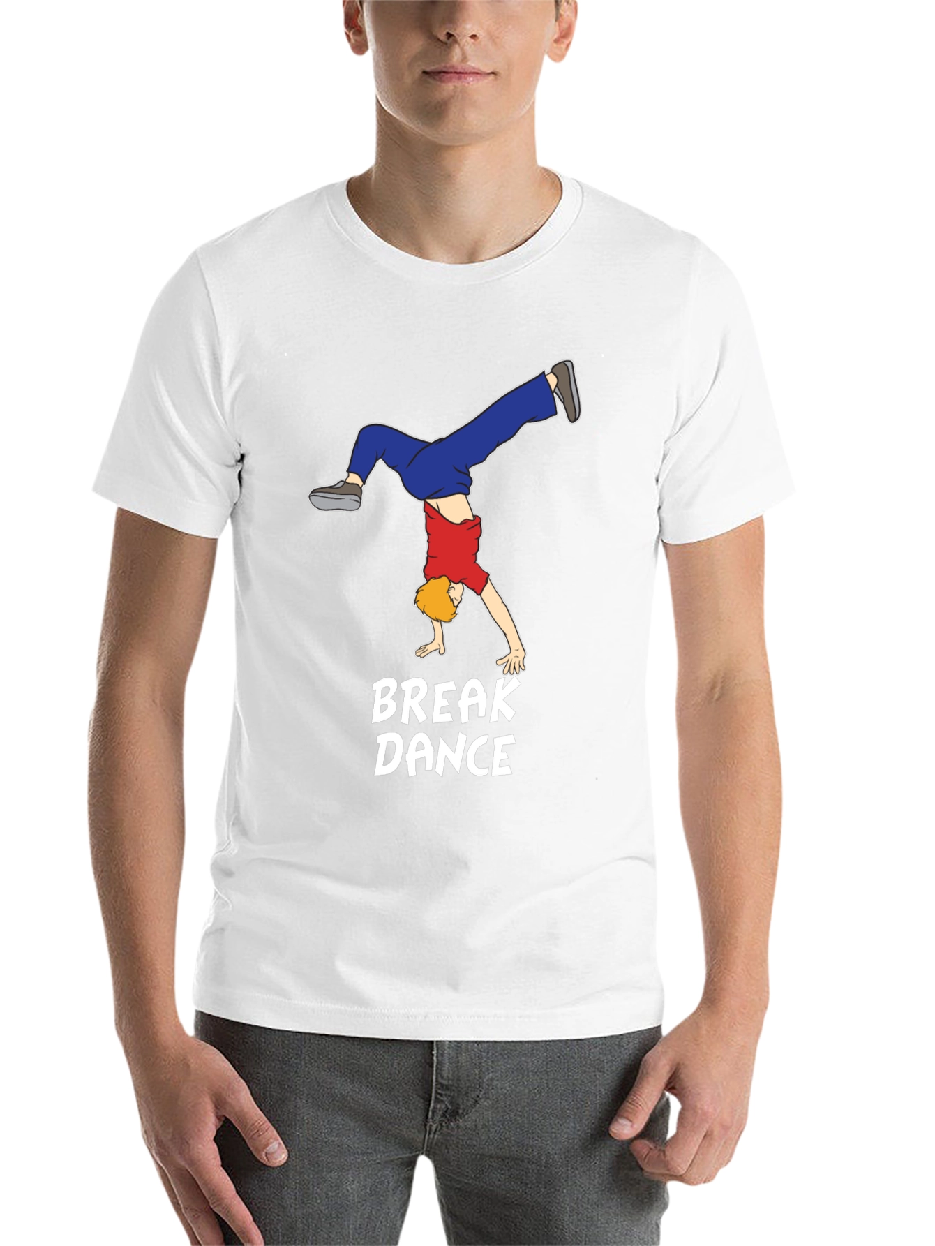 Black Break Dance T-Shirt: Stylish Cotton Tee for Dance Lovers view 14