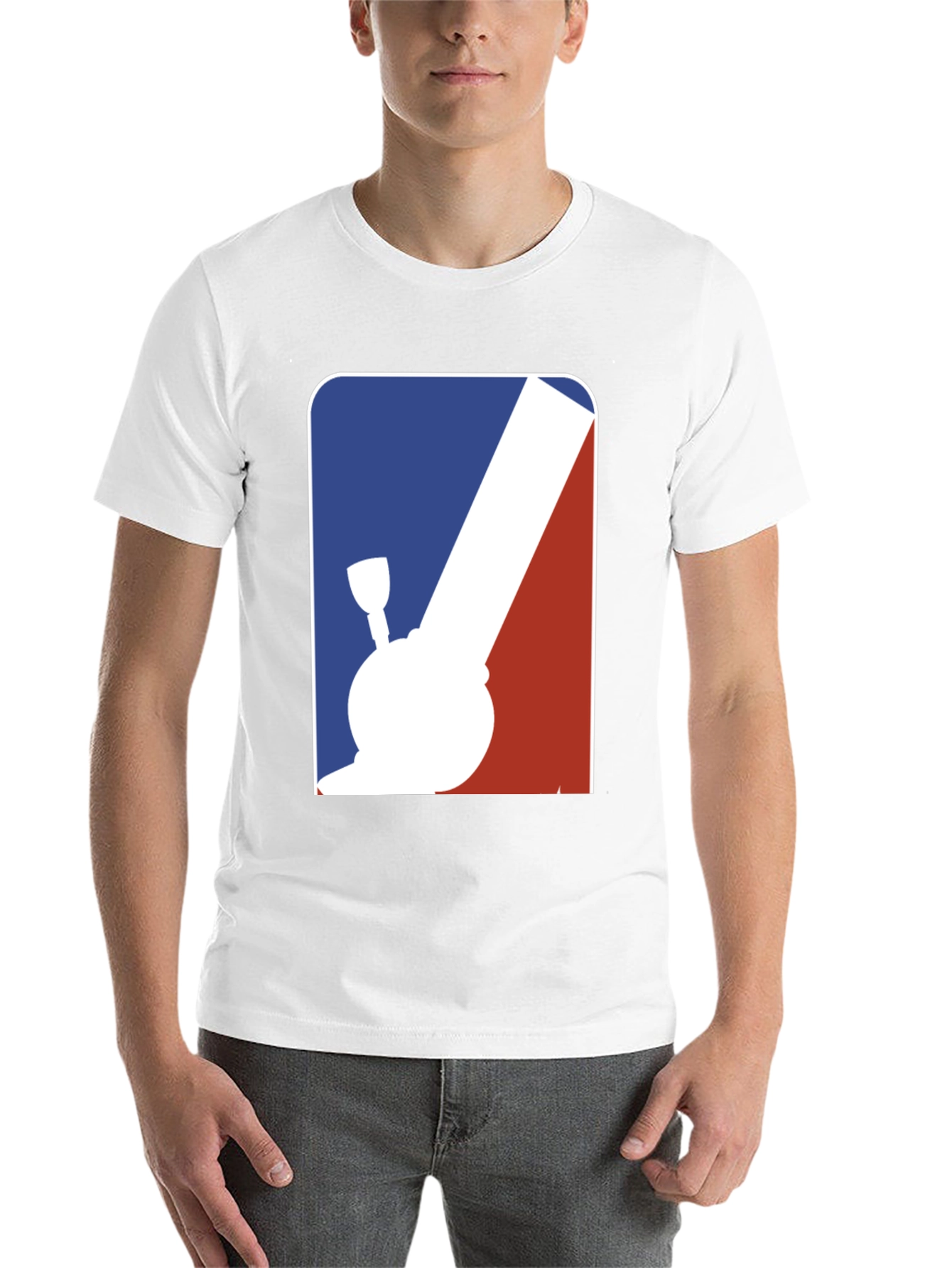 Black Novelty Bong Graphic Tee - Cool & Edgy T-Shirt view 14