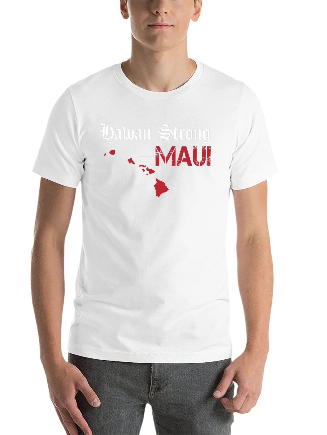 Black Hawaii Strong Maui T-Shirt view 14