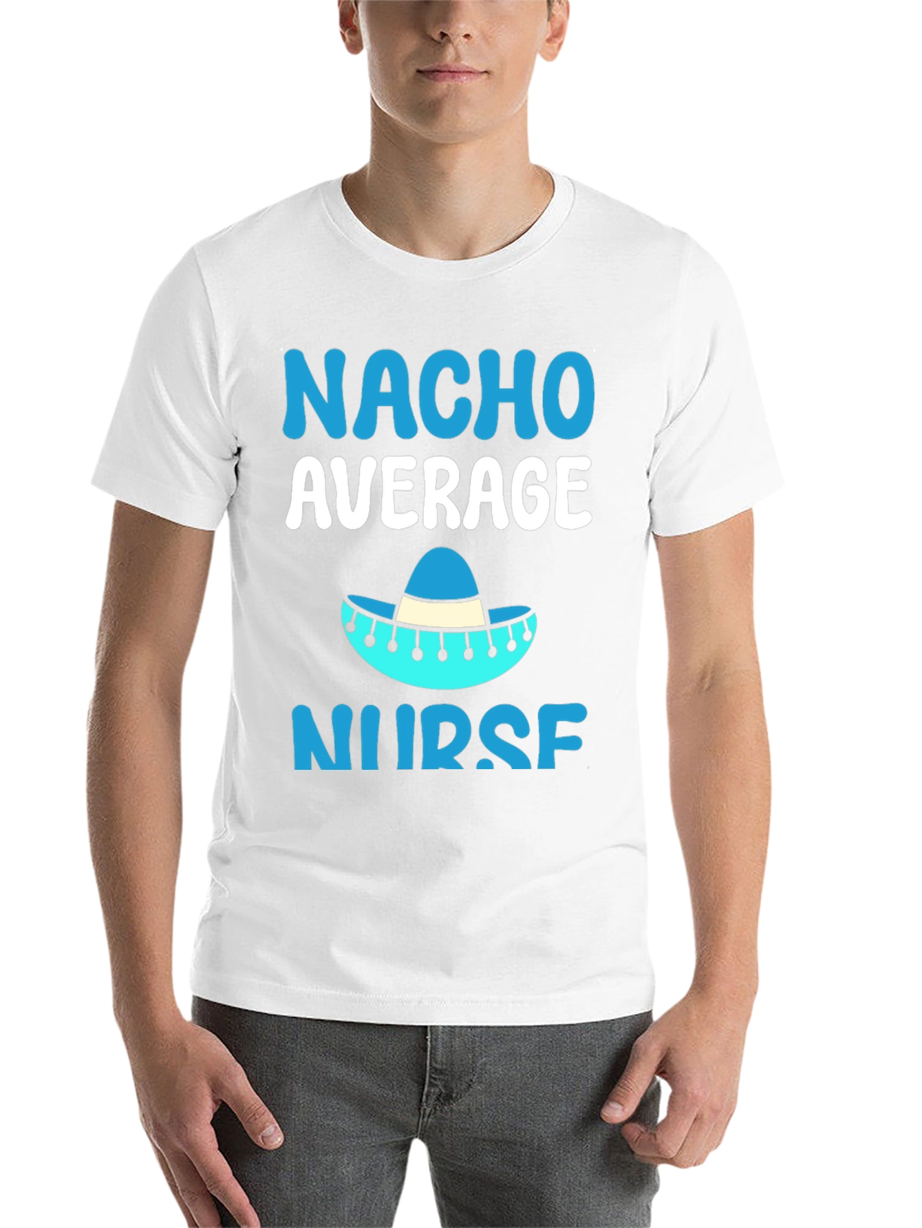 Black Nacho Average Nurse T-Shirt - Funny Gift view 14