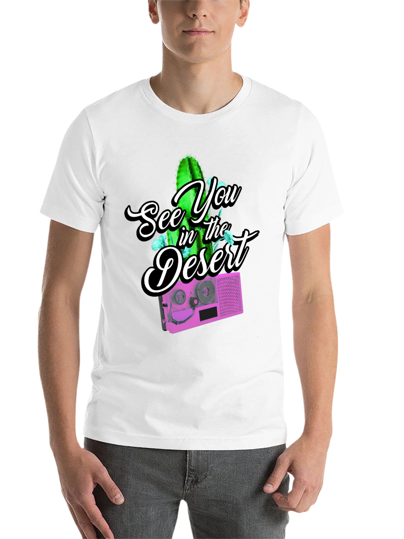 See You in the Desert Graphic T-Shirt - 14