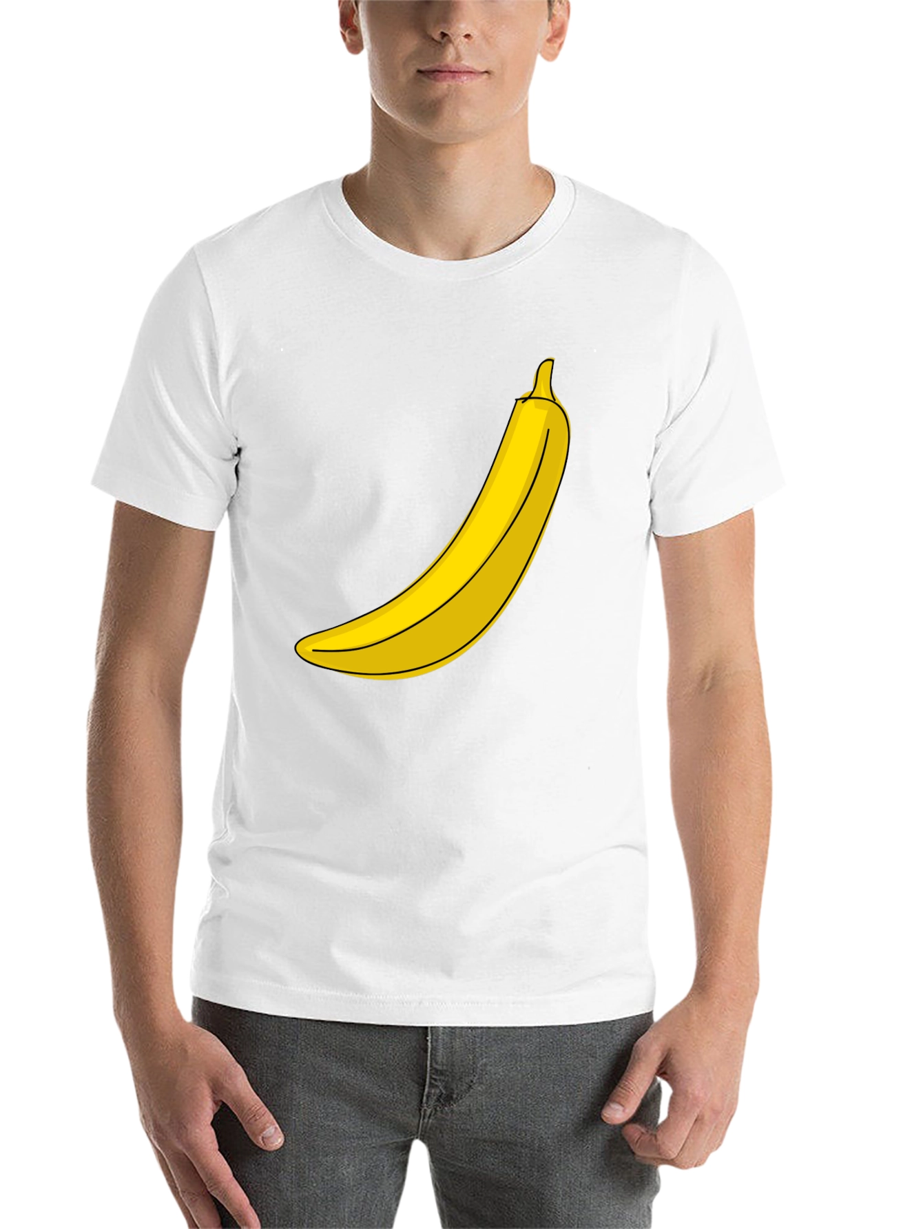 Black Banana Graphic T-Shirt - Funny Novelty Tee view 14