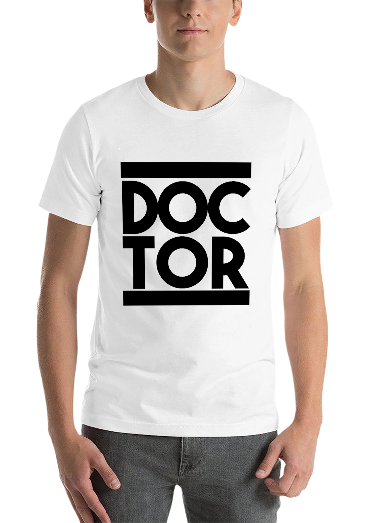Black Doctor Graphic T-Shirt - Unisex Tee view 14