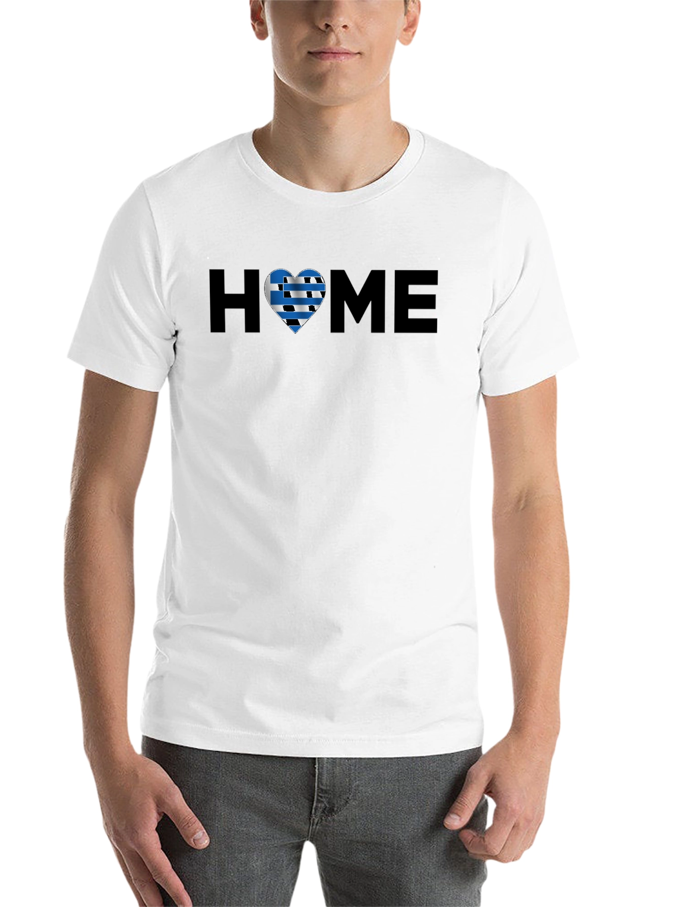 Black Greek Pride HOME Heart T-Shirt view 14