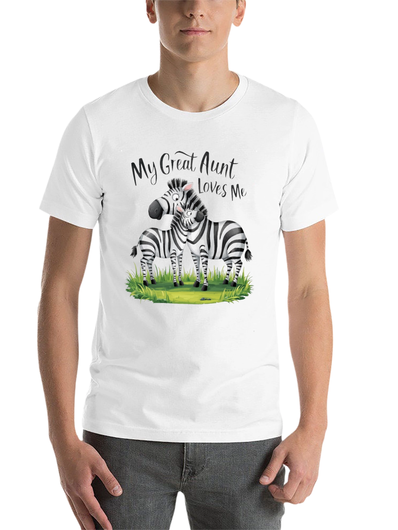 Black Zebra 'My Great Aunt Loves Me' Graphic Tee view 14
