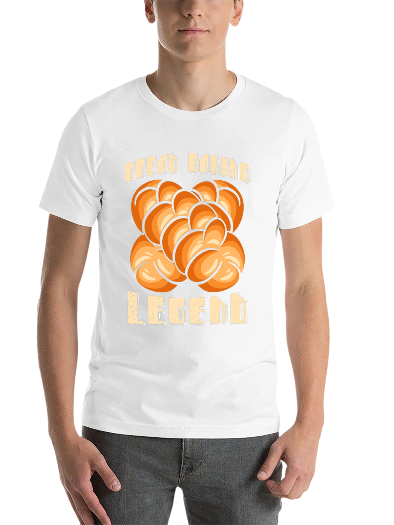 Black Bread Baking Legend T-Shirt, Funny Baker Tee view 14