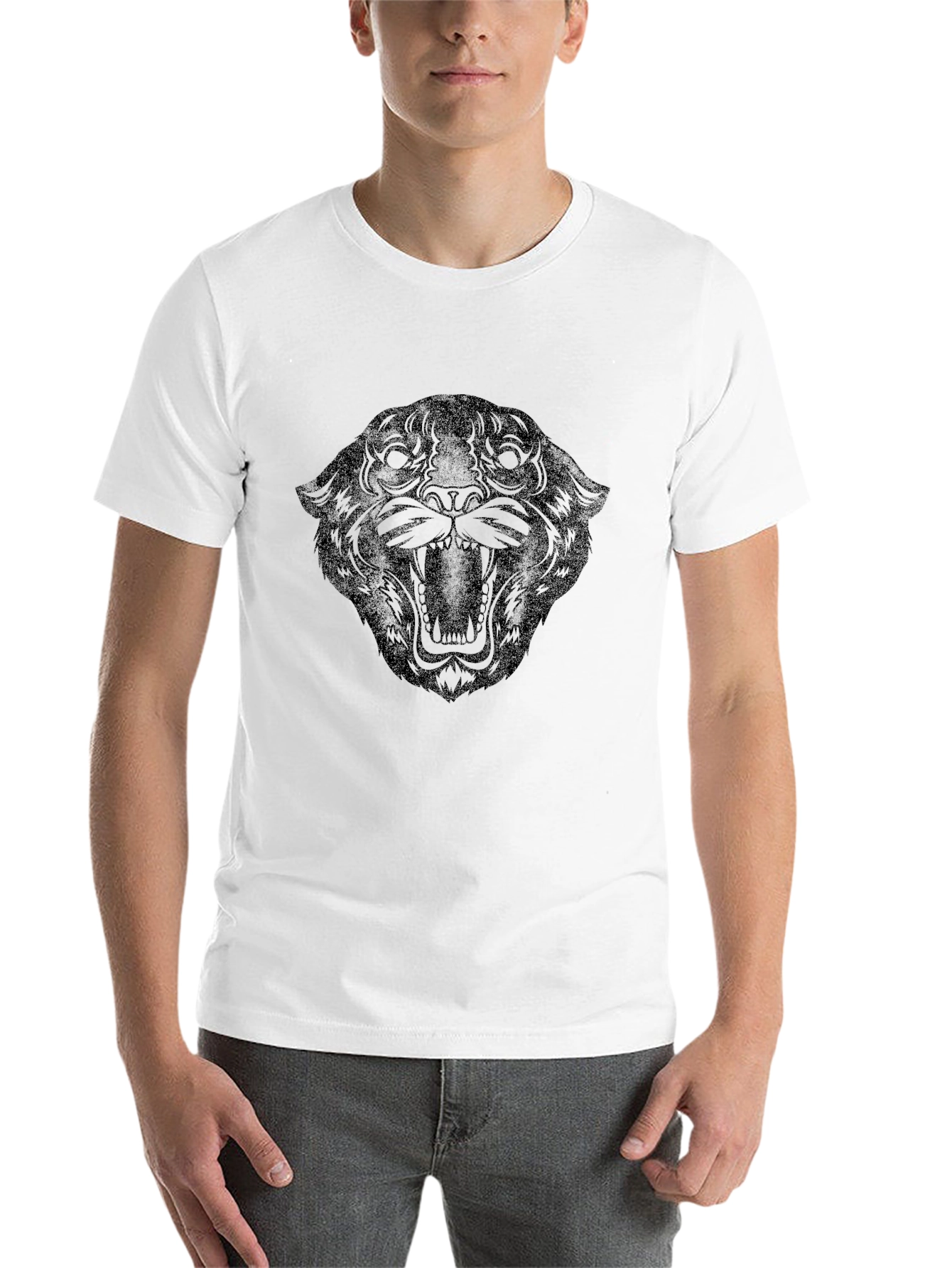 Black Black Panther Graphic Tee - Men's view 14