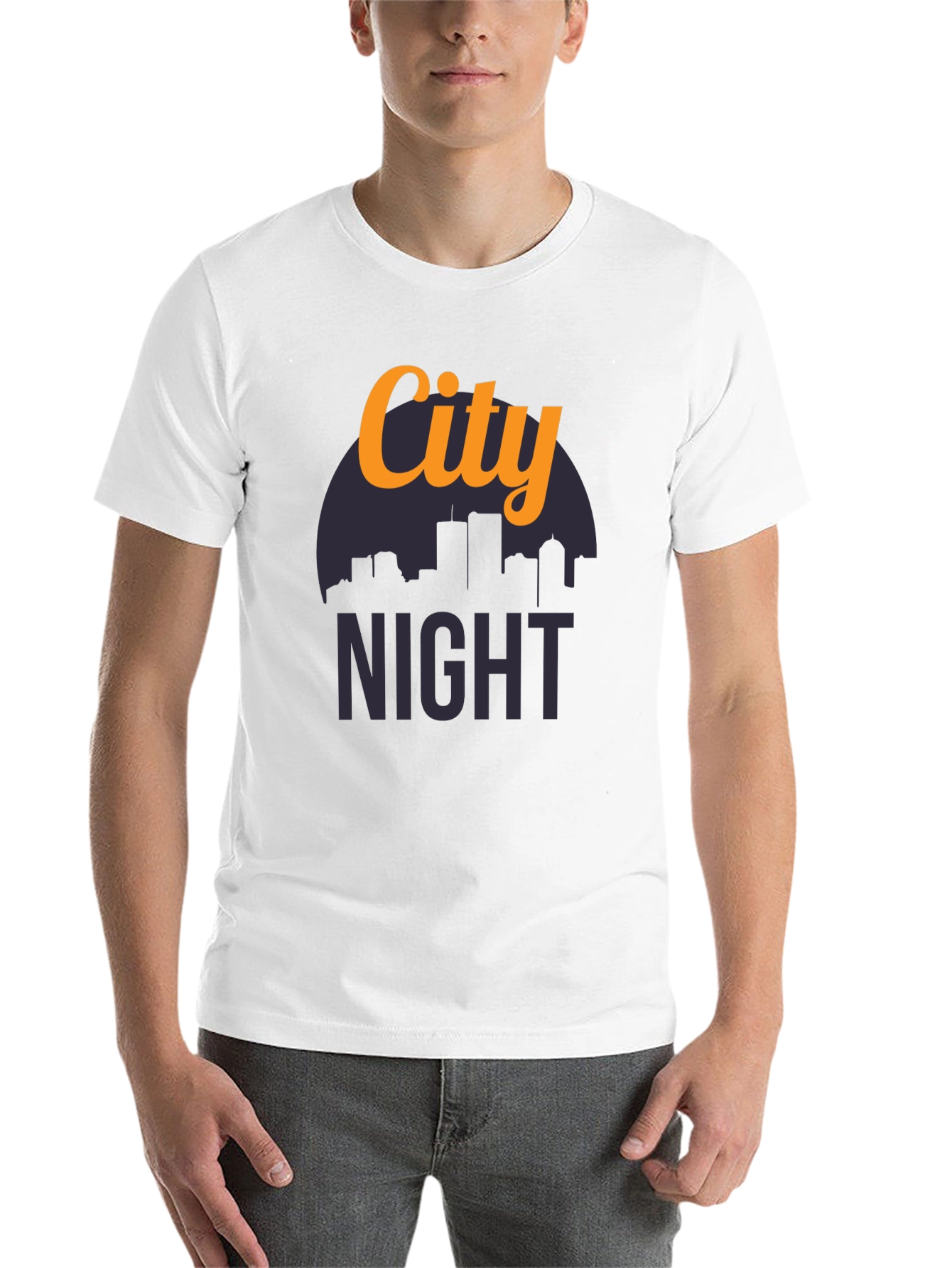Black City Night T-Shirt - Urban Style view 14