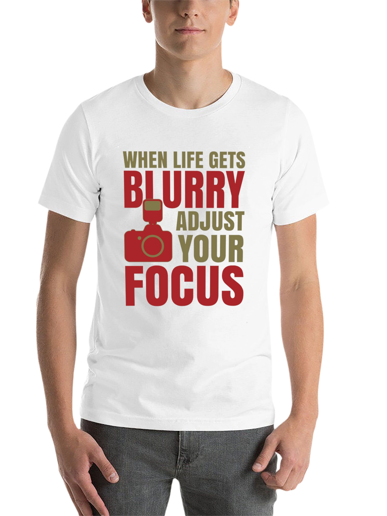 Adjust Your Focus T-Shirt - Photographer Gift - 14