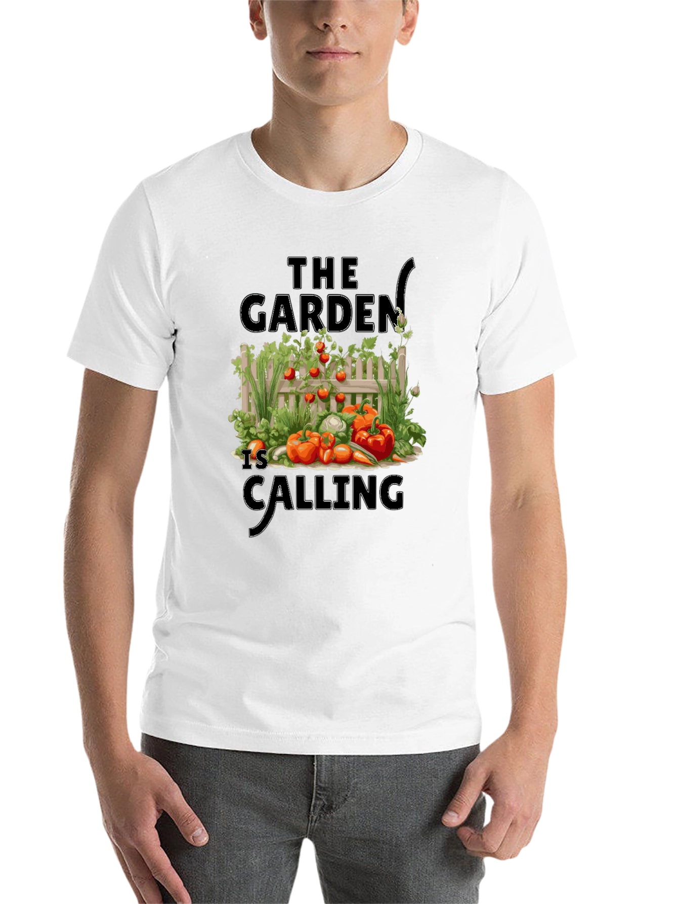 Black The Garden is Calling T-Shirt view 14