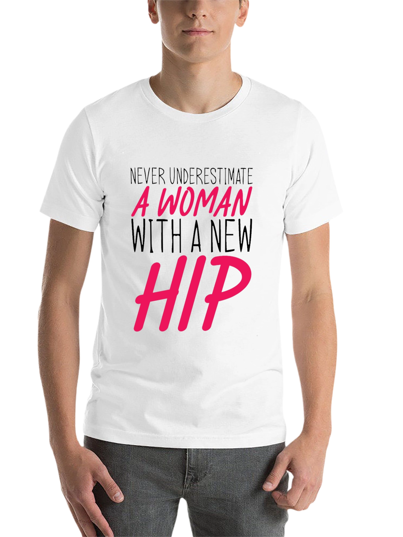 Black New Hip Woman Graphic Tee - Empowering Statement Shirt view 14