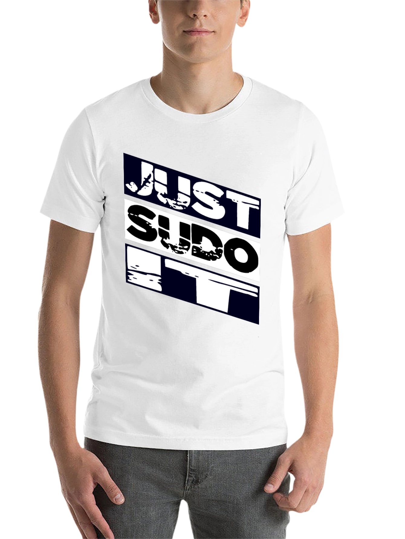 Just Sudo It - Black T-Shirt - 14
