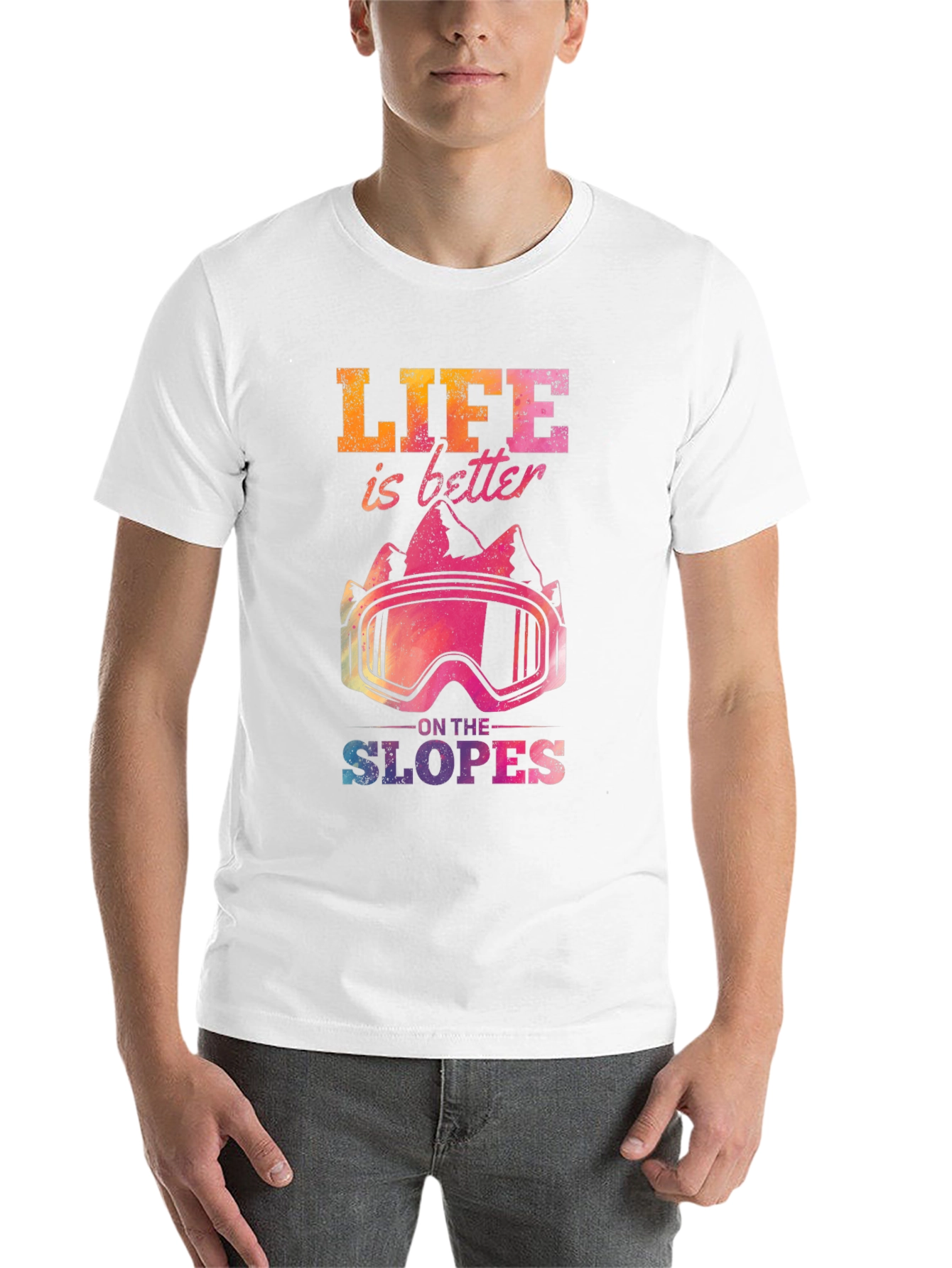Life Is Better On The Slopes Graphic Tee - 14