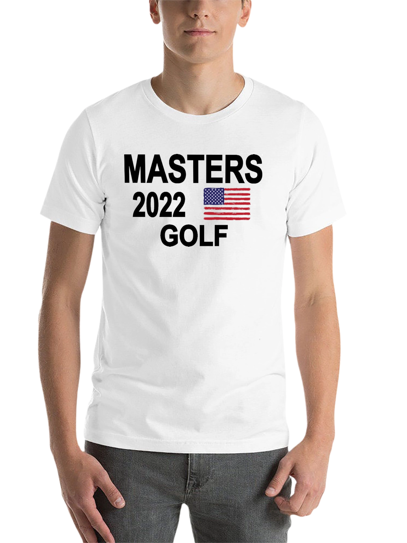 Black Masters 2022 Golf Graphic T-Shirt view 14
