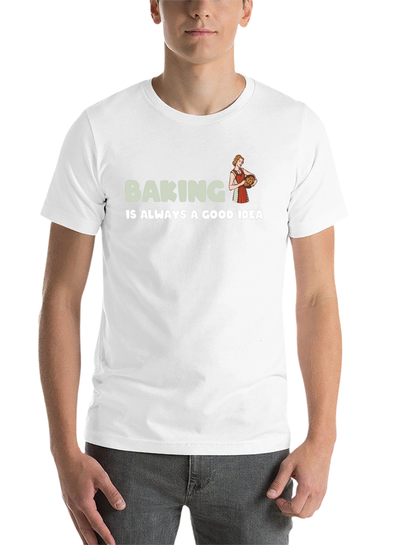 Black Baking is Always a Good Idea T-Shirt view 14