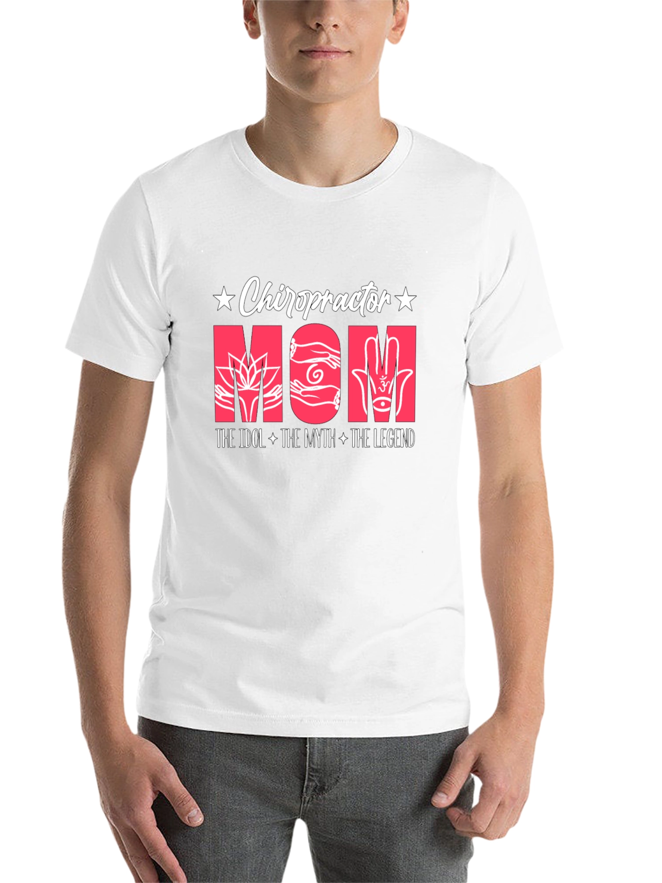 Black Chiropractor Mom T-Shirt: Idol, Myth, Legend view 14