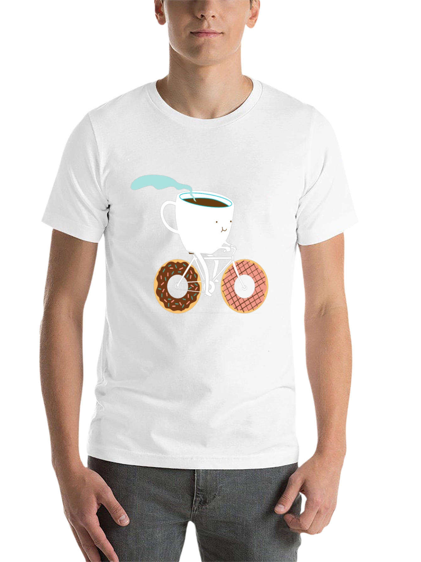 Black Coffee & Donuts Cycle T-Shirt view 14