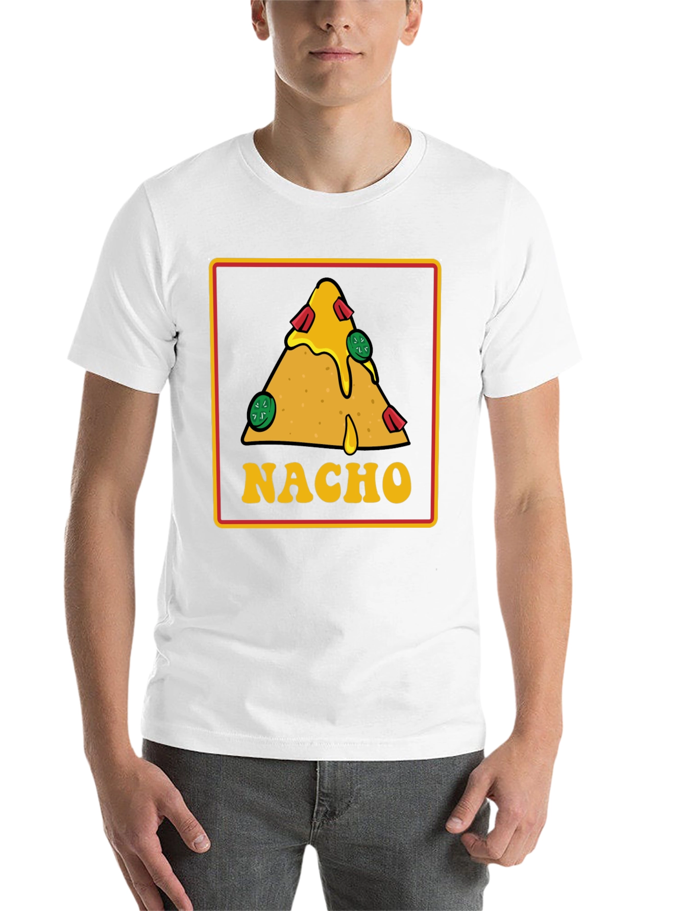 Black Nacho T-Shirt: Foodie Fun! view 14