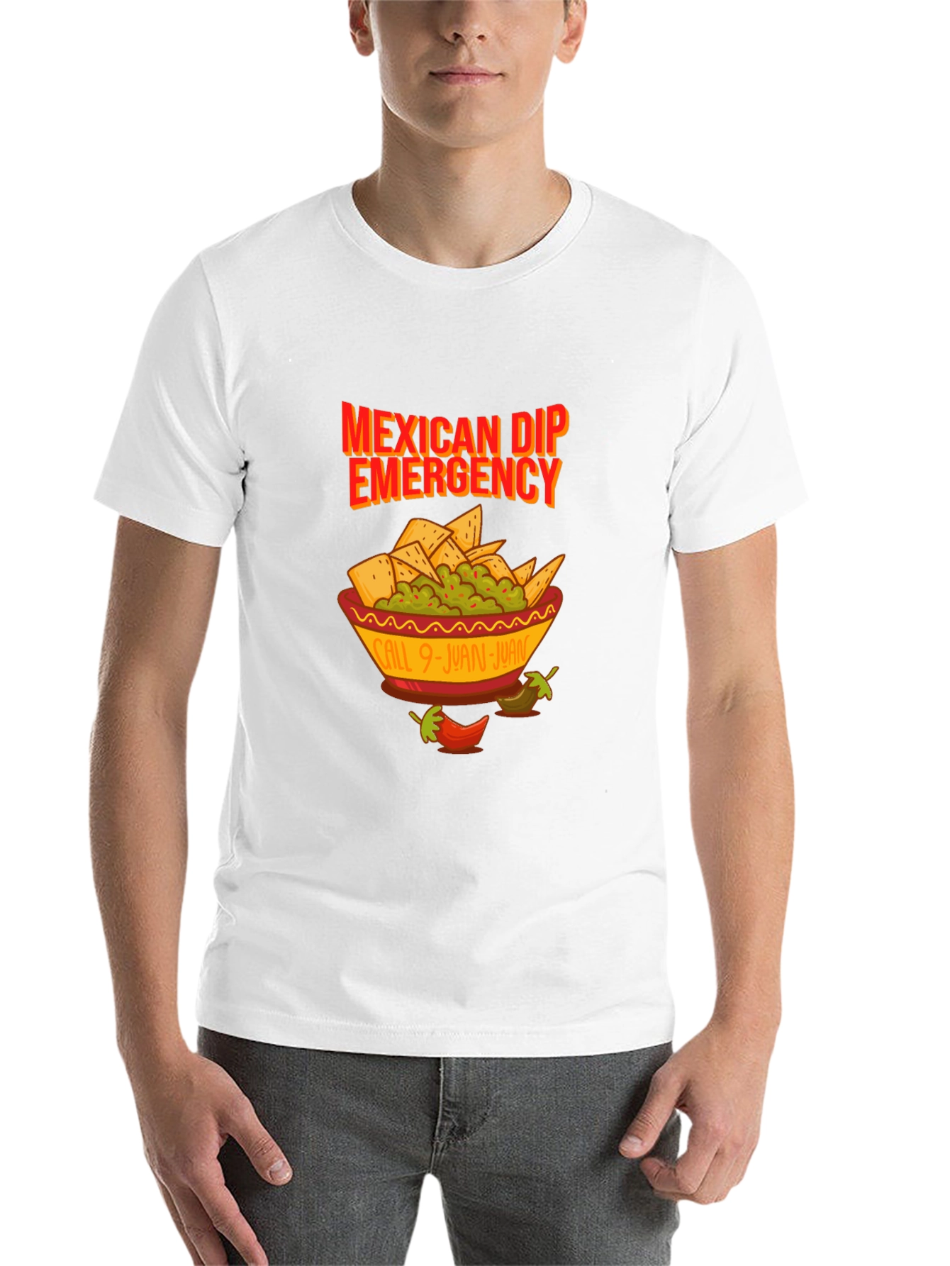 Black Mexican Dip Emergency T-Shirt view 14