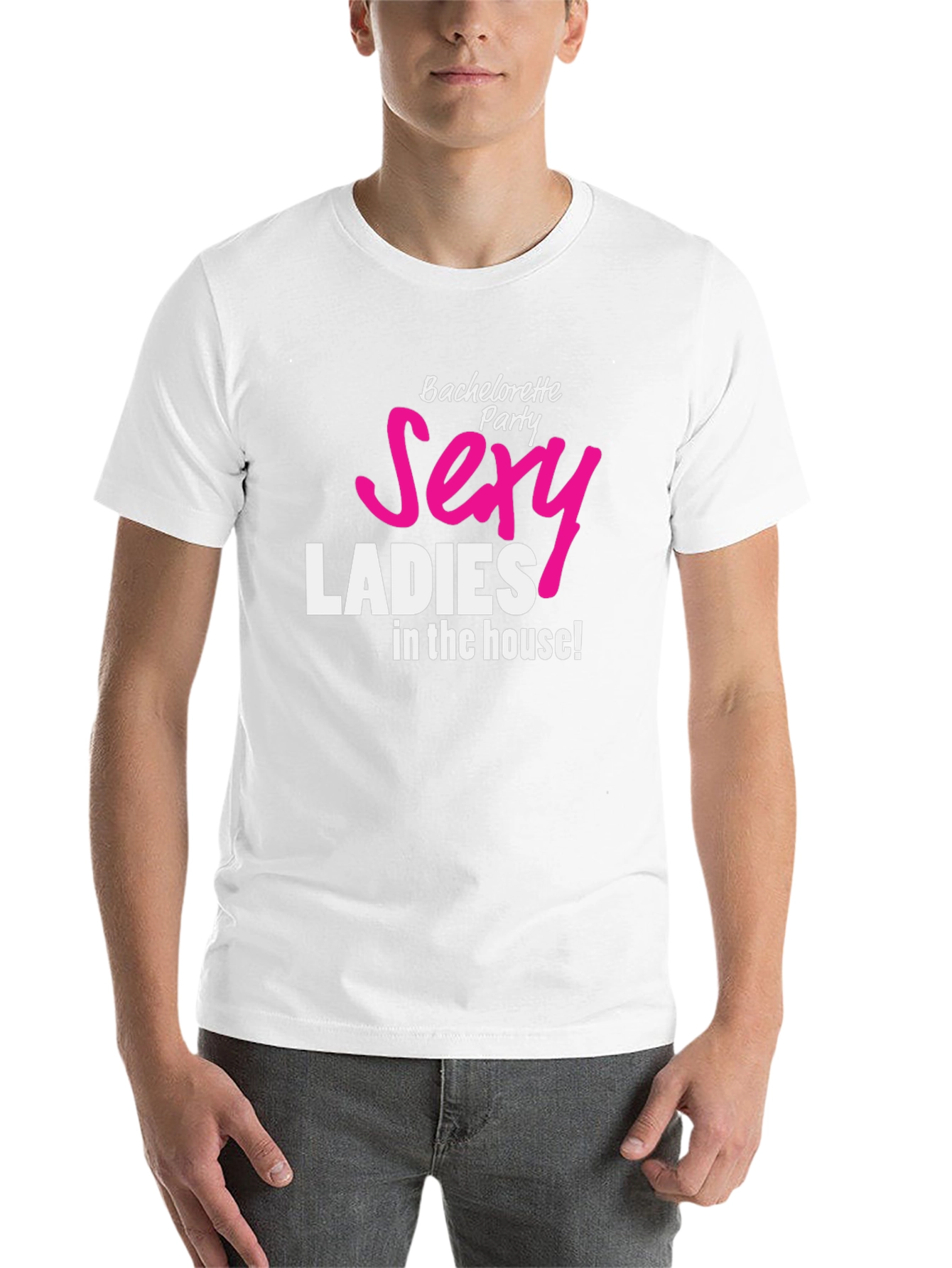 Black Sexy Ladies Bachelorette Party Black T-Shirt view 14