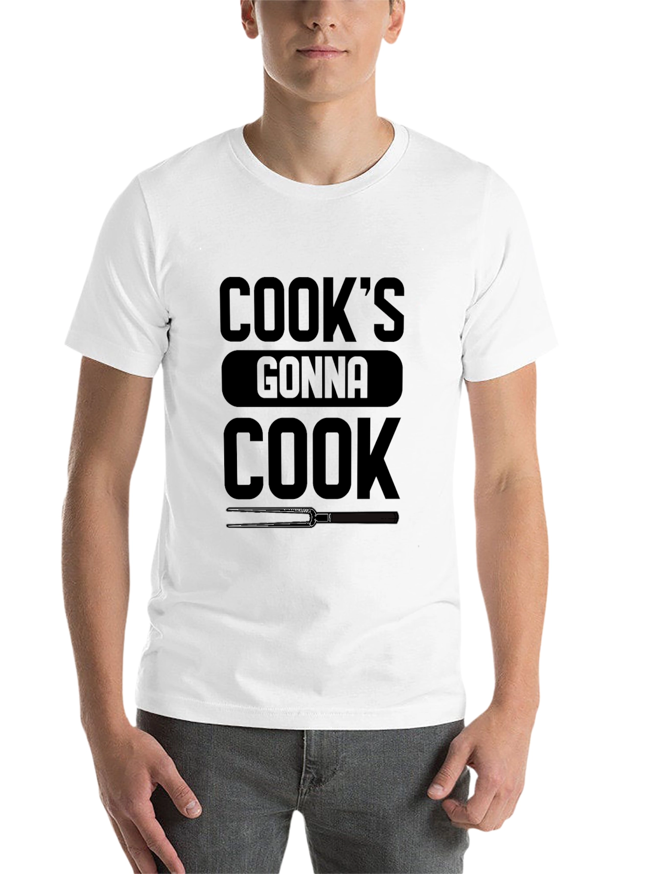 Black Cook's Gonna Cook Black T-Shirt view 14
