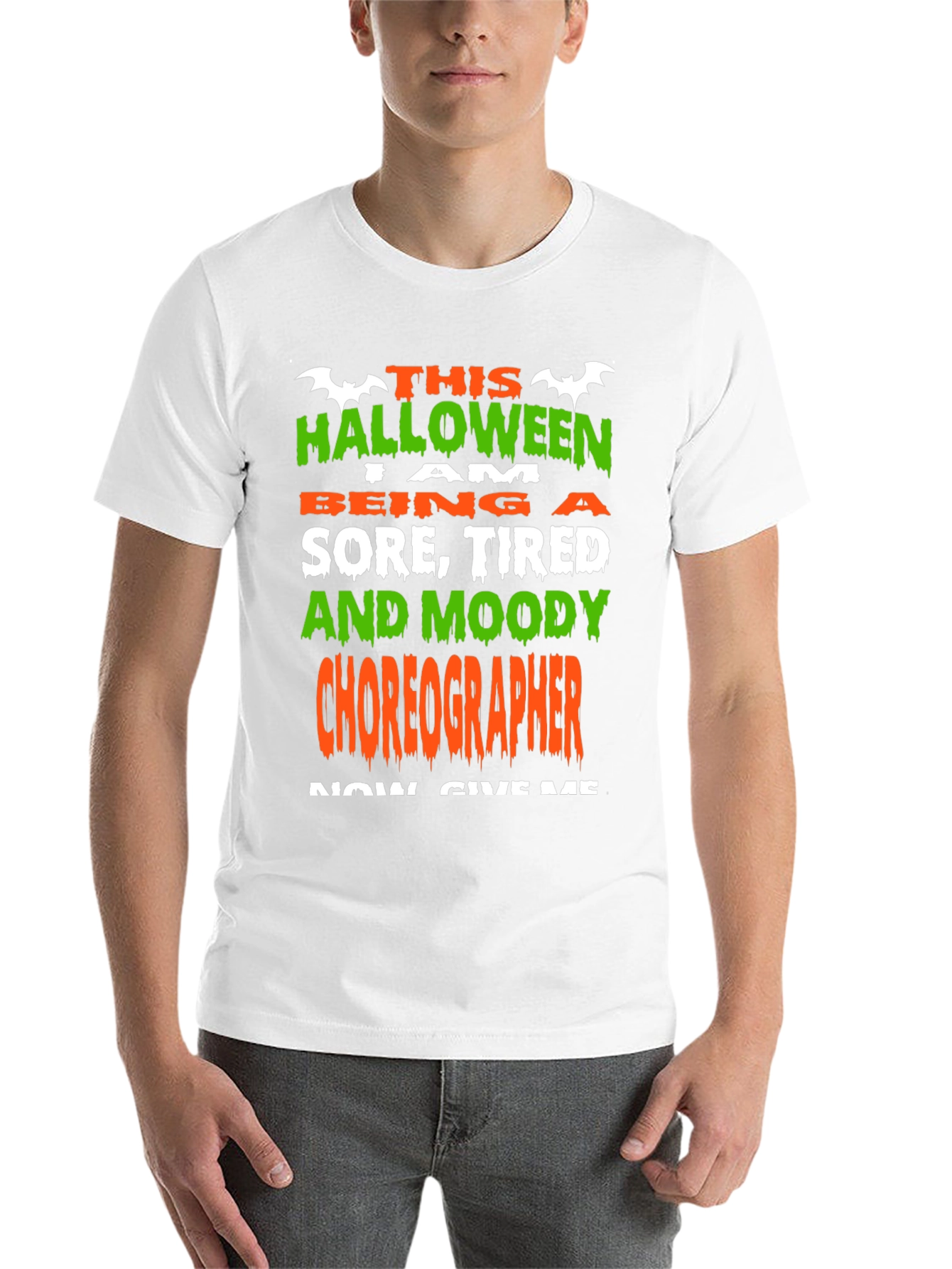Black Halloween Choreographer T-Shirt view 14