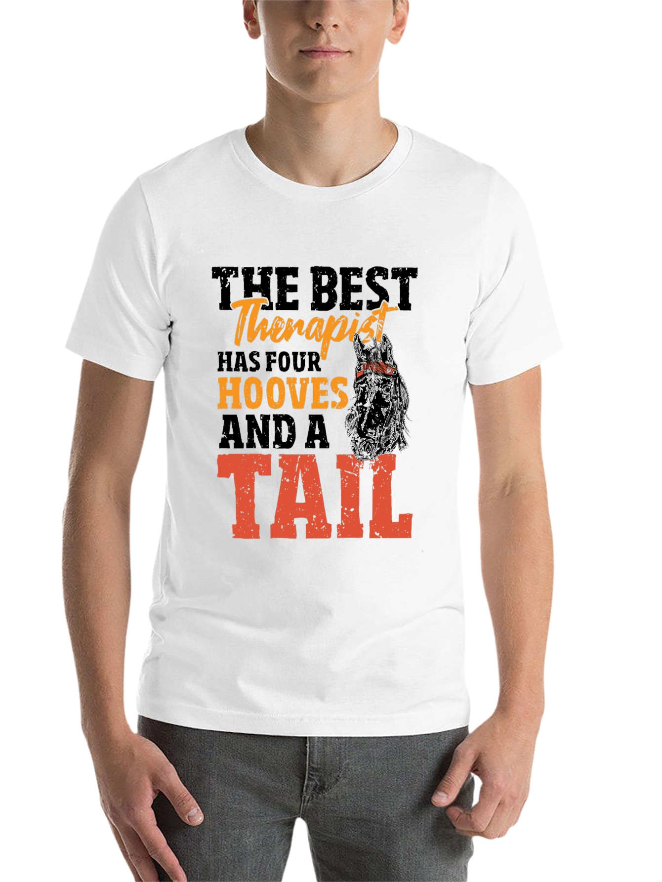 Black The Best Therapist T-Shirt view 14