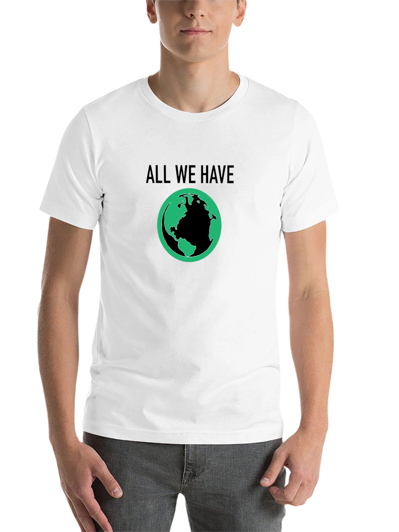 Black Earth Graphic T-Shirt - All We Have Planet Tee view 14