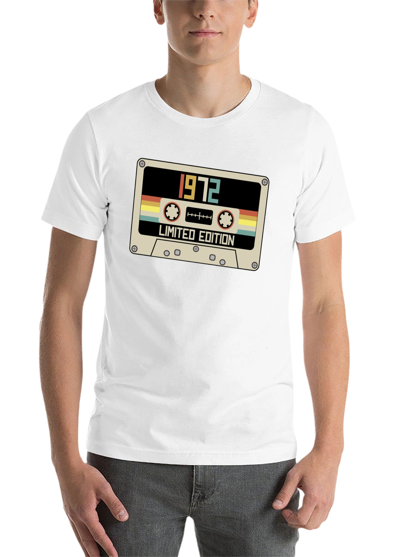 Black 1972 Limited Edition Cassette Tape T-Shirt view 14