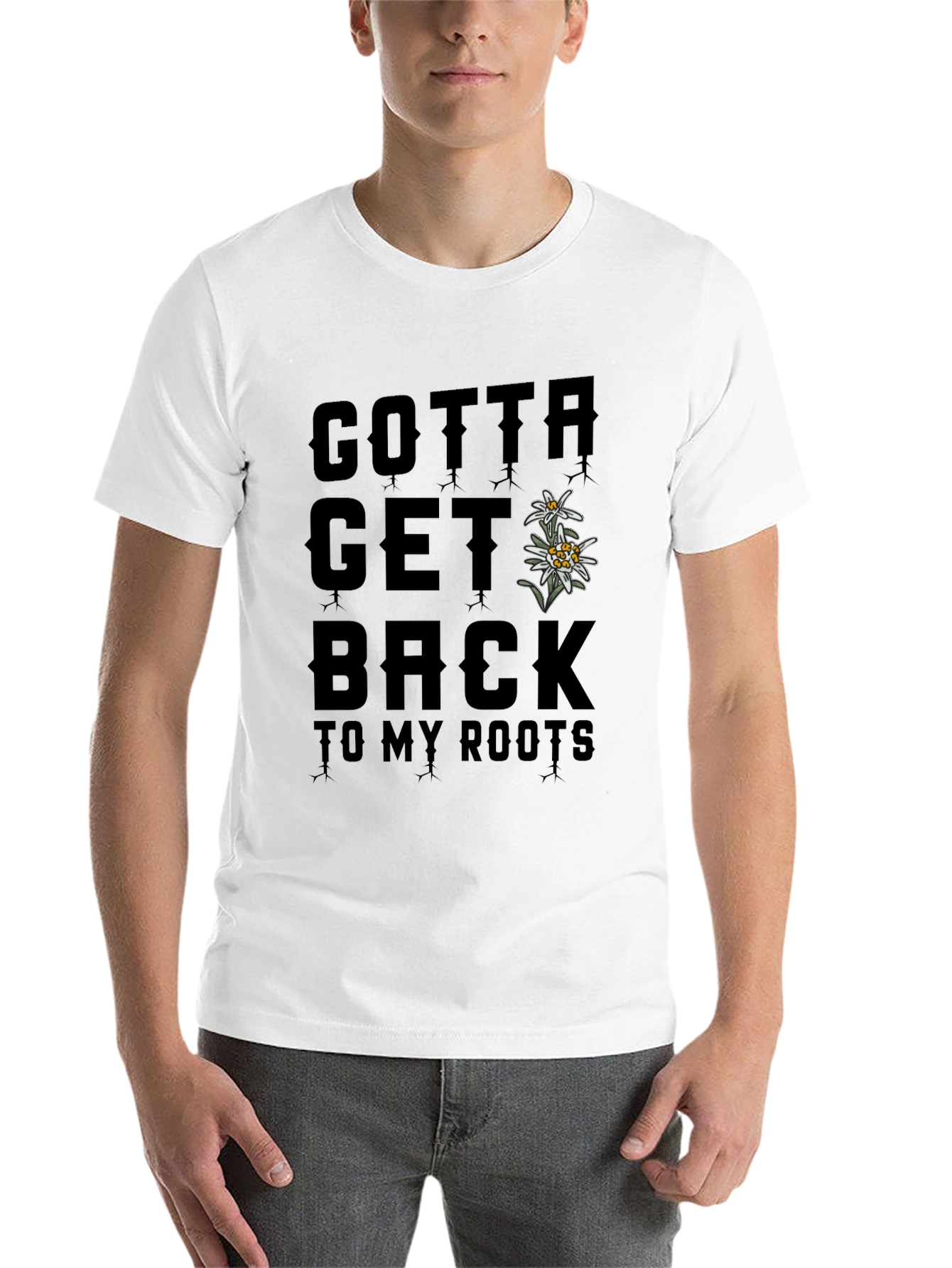 Black Gotta Get Back to My Roots T-Shirt view 14