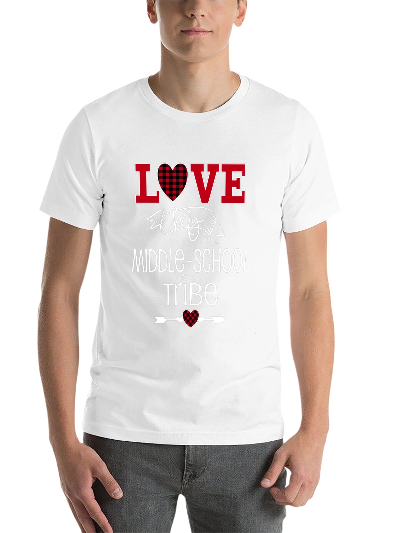 Black Love My Middle School Tribe Graphic Tee view 14