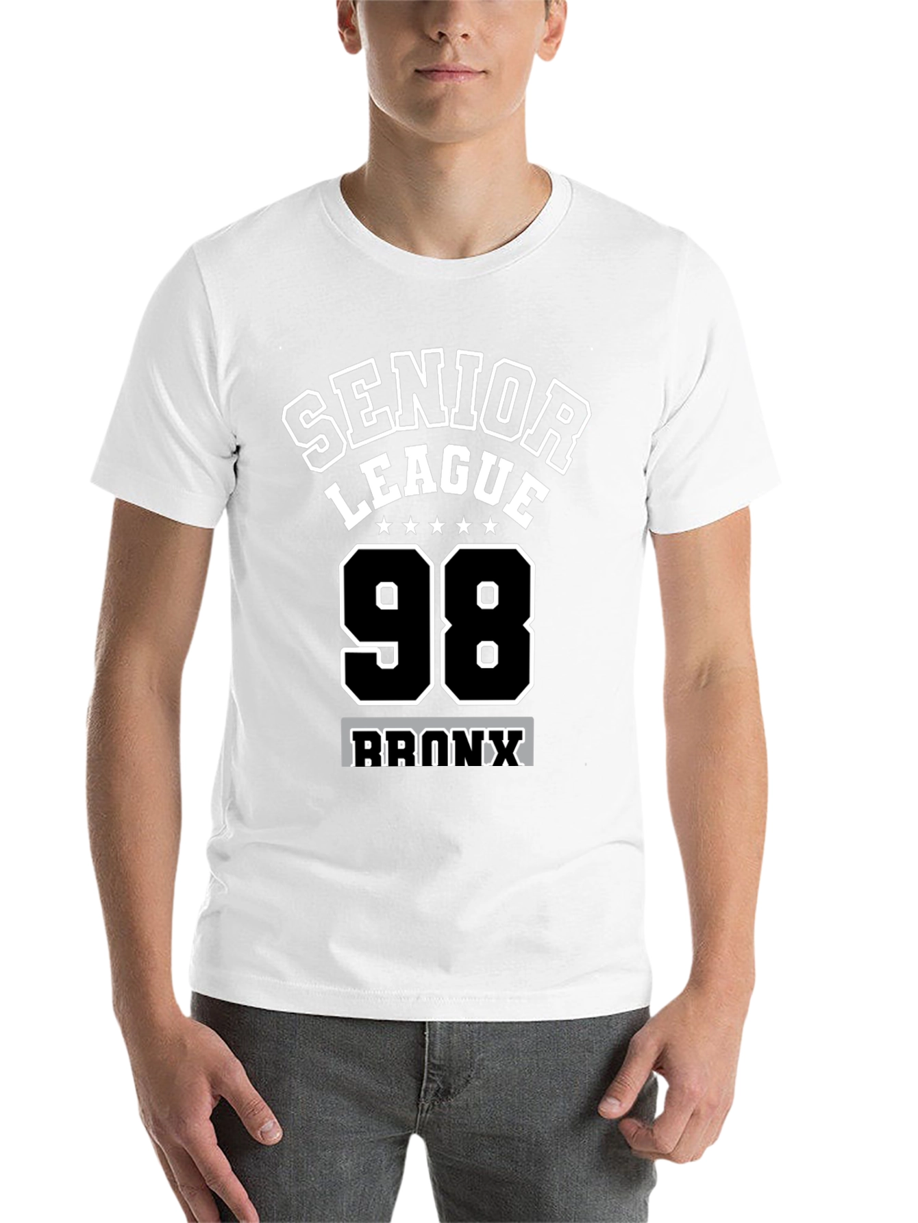 Black Senior League '98 Bronx Black T-Shirt view 14