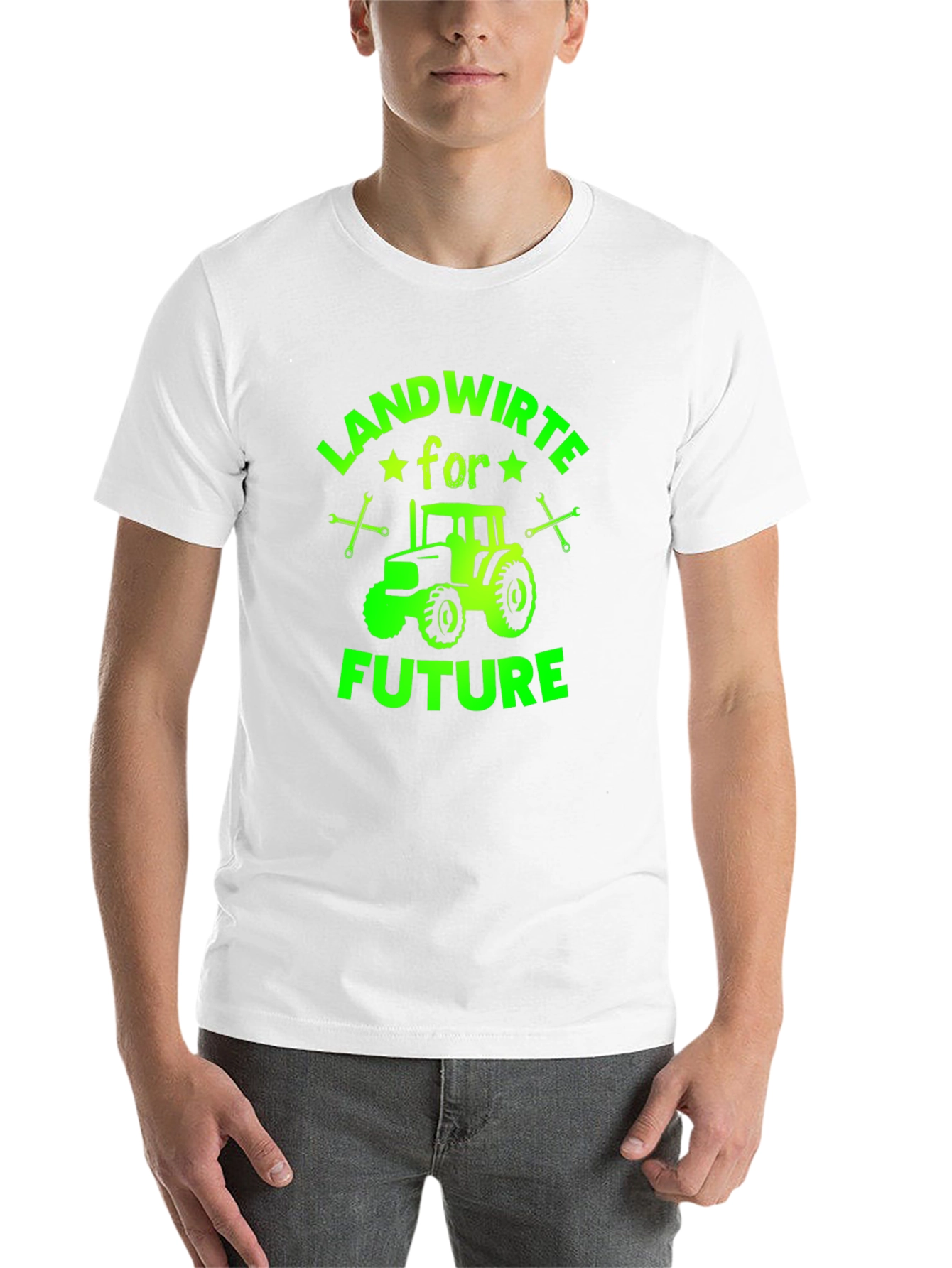 Landwirte for Future Tractor Graphic T-Shirt - 14