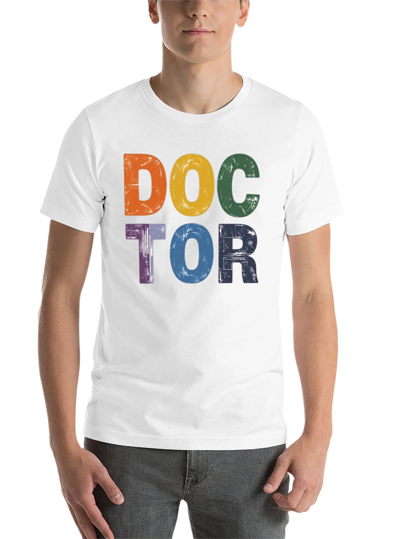 Black Doctor Colorful Graphic Tee view 14