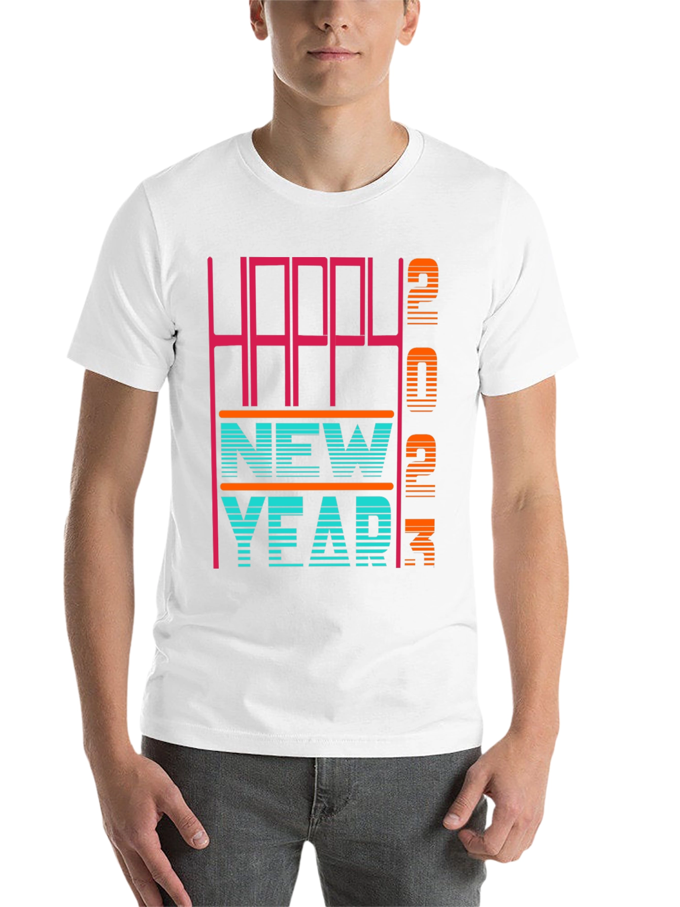Black Happy New Year 2023 T-Shirt view 14