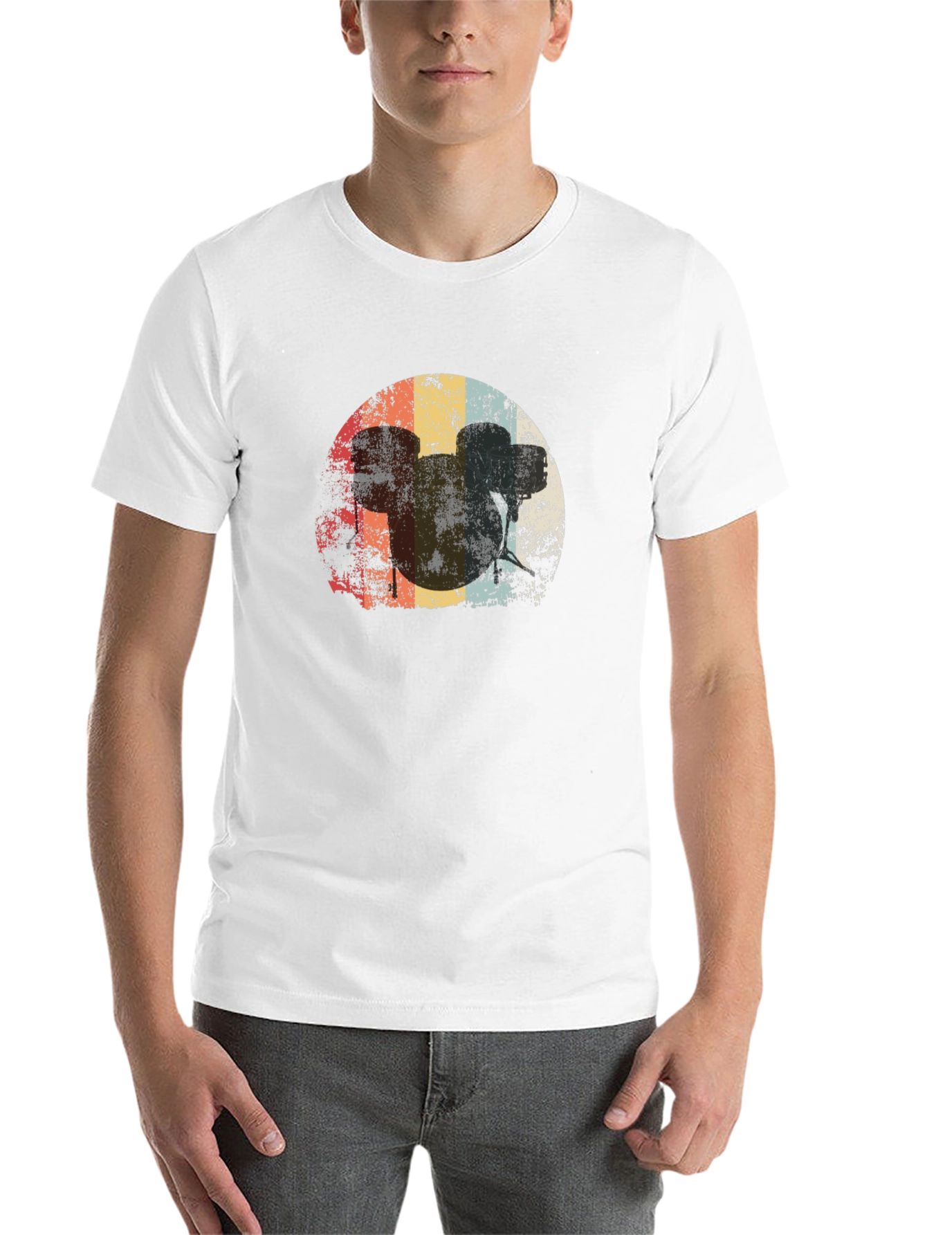 Retro Film Reel Graphic Tee - 14